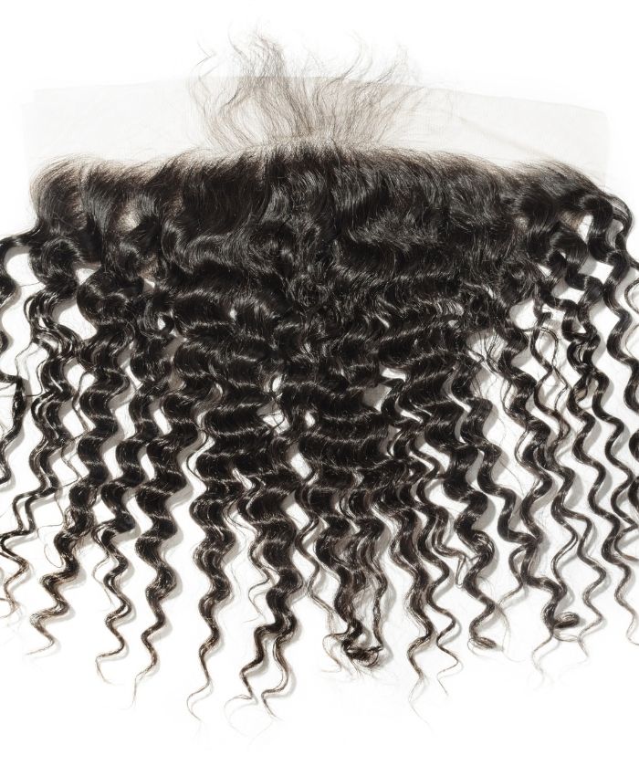 HD Lace Frontals 13 x 4  | Deep Wave - Virgin Human Hair in 1B - Pre Order (Ships in 4 weeks)